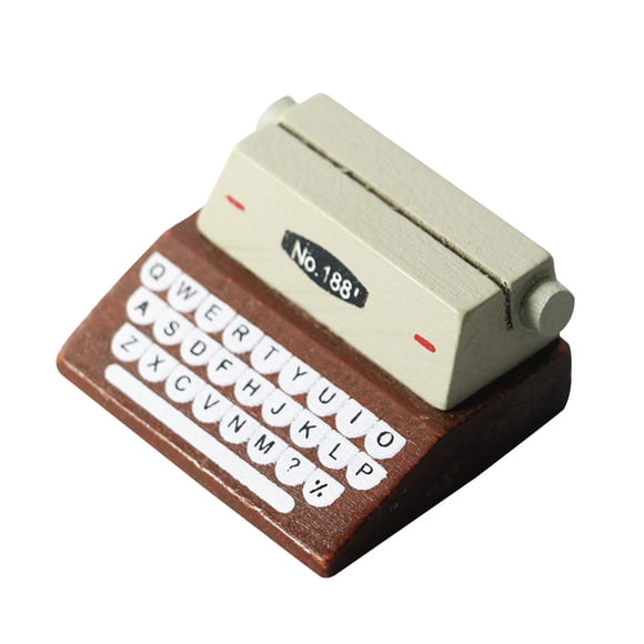 Miniature Mini Typewriter Model Doll House Typewriter Model Doll House Accessories