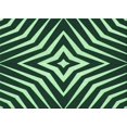 thumbnail image 1 of Ahgly Company Tapis Rectangulaire Lavable en Machine Intérieur Vert Transitionnel, 2 Pieds x 5 Pieds, 1 of 7
