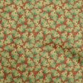 thumbnail image 1 of oneOone Rayon Orange Fabric Peacock Sewing Craft Projects Fabric Prints By Yard 56 Inch Wide, 1 of 5