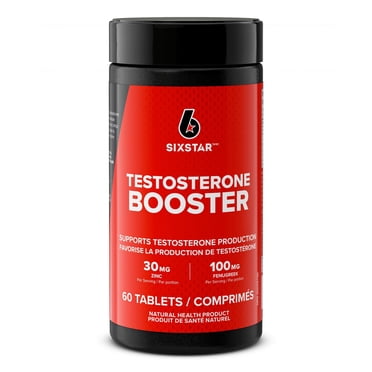 Six Star Pro Nutrition , Stimulant de Testostérone pour Hommes, Puissance Extrême + Améliore la Performance à l'Entraînement + Étudié Scientifiquement, Supplément Stimulant de Testostérone, 60 Comprimés