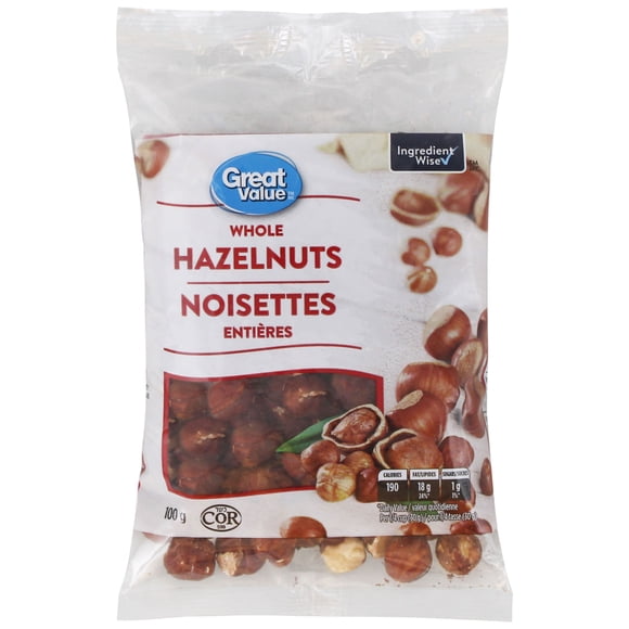 Great Value Whole Hazelnuts 100g, Kosher
