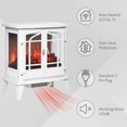 thumbnail image 4 of HOMCOM Cheminée Électrique avec Protection contre la Surchauffe, 4 of 10