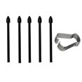 thumbnail image 1 of Replacement Refills for S Pen for S24 Ultra - 5 Pack, Black/Gray Options Included, 1 of 8