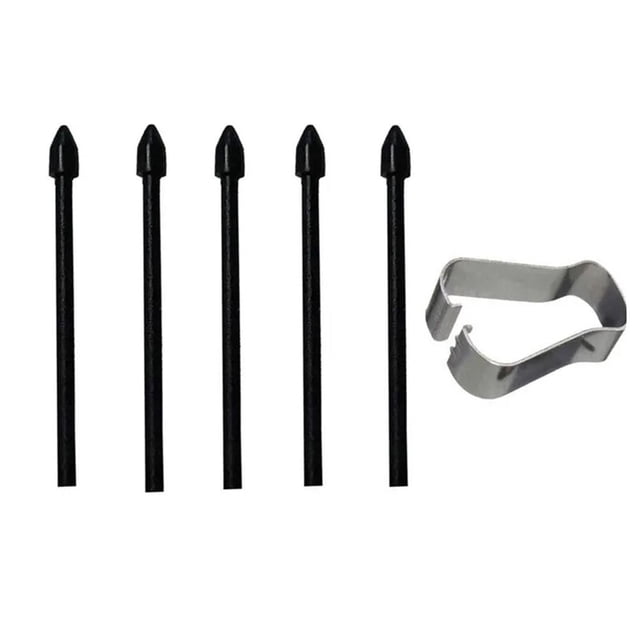 Replacement Refills for S Pen for S24 Ultra - 5 Pack, Black/Gray Options Included