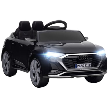 Qaba 12V Audi Q8 Licensed Electric RC Car for Kids, Toddler Ride on Toys Gift, Black
