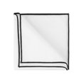 thumbnail image 4 of INSPIRE CHIC Men's Pocket Square Cotton Handkerchiefs for Suits Jacket Black One Size, 4 of 4