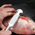 thumbnail image 2 of Stainless Steel Fish Scale Scraper Tool Multi-Function Remover Cleaning Kitchen Accessory, 2 of 5