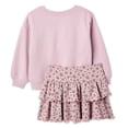thumbnail image 2 of George Toddler Girls' Two Piece Skirt Set, 2 of 2