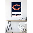 thumbnail image 4 of NFL Chicago Bears - Logo 21 Wall Poster, 22.375" x 34" Framed, 4 of 4