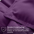 thumbnail image 4 of Bare Home Goose Down Alternative Comforter Set - 3 Piece Set - Oversized Queen, Plum, 4 of 7