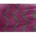 thumbnail image 5 of oneOone Georgette Viscose Magenta Fabric Block Sewing Craft Projects Fabric Prints By Yard 42 Inch Wide-0W, 5 of 5