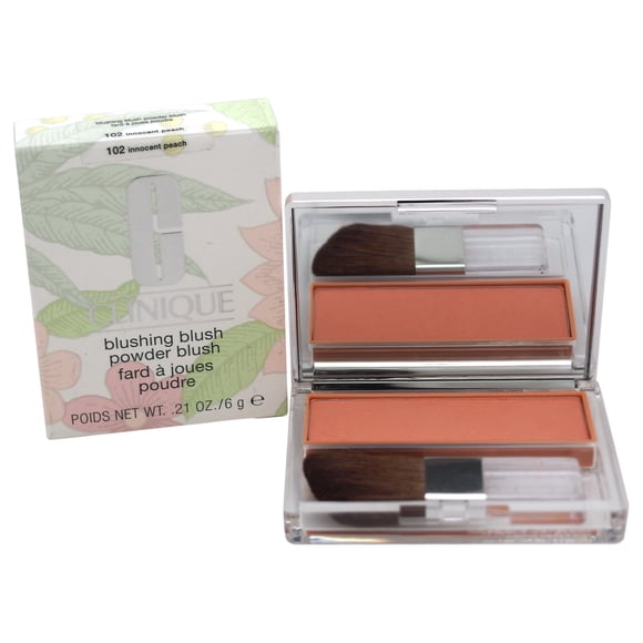 Blushing Blush Powder Blush - # 102 Innocent Peach by Clinique for Women - 0.21 oz Blush