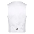 thumbnail image 2 of Doomiva Men Shiny Sequins Vest Button Sleeveless Slim Fit Waistcoat Club Prom Party Performance Dance Jacket White 150/M, 2 of 7