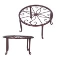 thumbnail image 4 of Plant Rack, Plant Stand Strong Load Capacity Bronze Not Easily Deformed Durable Flower Plant Shelf Flower Stand  For Indoor And Outdoor, 4 of 8