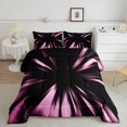 thumbnail image 1 of Erosebridal Girls Abstract Bedding Toddler Comforter Set, Neon Geometry Down Comforter, Modern Fishion Stripe Decor, Reversible, 1 of 7
