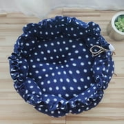 Meitianfacai Round Pet Bed, Cat Beds for Indoor Cats, Small Dog Bed Calming Pet Bed, Non-Slip Bottom Washable Pet Sleeping Cushion, Suitable for Kittens Puppy Pets