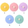 thumbnail image 4 of Pot Lid Cooking Baking Temperature Resistant Household Dish Plate Refrigerator Bowl Pan Cover Kitchen Dust-proof Dish Food Preservation Cookware Blue, 4 of 9