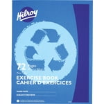 Hilroy Recycled Stitched Exercise Book Plain, 72 pages, 9-1/8 x 7-1/8