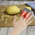 thumbnail image 4 of Agiferg Stainless Steel Sharp Blade Finger Fruit Vegetables Peeler Kitchen Gadget Fruit And Vegetable Peeler, 4 of 6