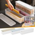thumbnail image 1 of Clearance Tyidzon Food Containers with Lids, Plastic Spaghetti Container for Pasta Organizer, Food Containers for House Kitchen Pantry Organization and Storage, 1 of 3