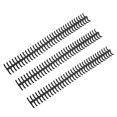 thumbnail image 3 of Plastic Binding Spine, Loose Leaf Rings Detachable 34 Holes 10PCS Wear And Aging Resistant With 12mm Inner Diameter For Home Or School Use Black, 3 of 8