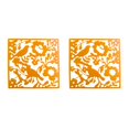 thumbnail image 1 of ZheElen 4piece Lightweight Hanging Divider Screens For Versatile Space Foldable Yellow Bird Chart 2Set, 1 of 6