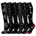 thumbnail image 2 of XZNGL Leisure Sports Compression Mens and Womens Outdoor Long Tube Compression Sports Running Fitness 6Pcs, 2 of 2