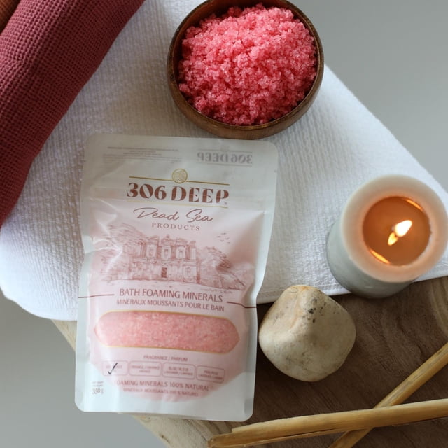Dead Sea Minéraux Moussants (Rouge) 350 g