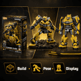 thumbnail image 4 of Blokees Transformers Classic Bumblebee Model Building Kit, Ages 12+, 4 of 6