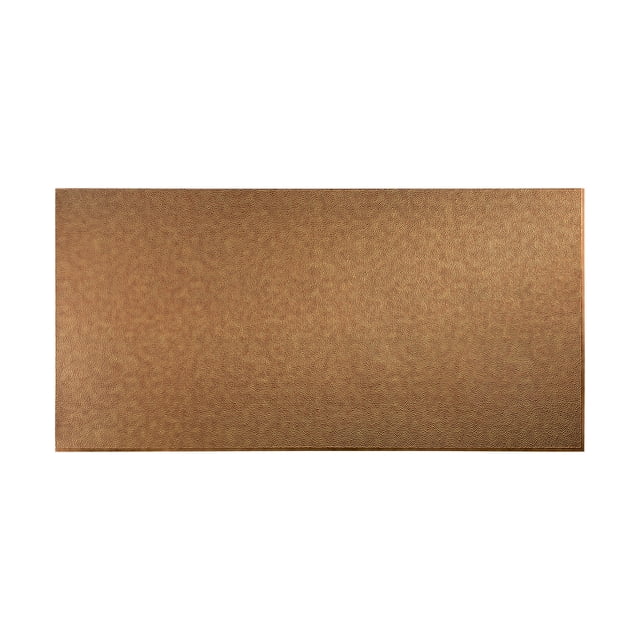 Fasade Hammered Antique Bronze Wall Panel 4' x 8'