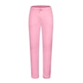 thumbnail image 4 of LOVZFMLL Men's Pants Men's Fashion Drawstring Elastic Waist Solid Color Casual Sweat Length Pants, 4 of 6