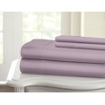 thumbnail image 2 of 1200 Thread Count 100% Cotton Solid Sheet Set (California King, Purple), 2 of 2