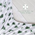 thumbnail image 3 of Twin Size Sheet Set Paisley Printed Bed Sheets for Single Bed Piece Microfiber Fitted Sheet with ” Deep Pocket & Straps Patterned Bedding Sheets & Pillowcase Set, 3 of 9