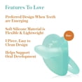 thumbnail image 4 of Evenflo Feeding Balance + Stage 2 Orthodontic Silicone Pacifier, Aqua, 4 of 9
