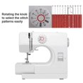thumbnail image 4 of Multifunction Household Sewing Machine Portable DIY-Hand Crafting Mending Sewing Machine With 12 Stitches For Beginners, 4 of 5
