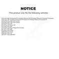 thumbnail image 2 of TEC Rear Ceramic Disc Brake Pads TEC-1307 for Car Volvo XC60 XC70 S60 Land Rover Range Evoque V60 S80 Cross Country LR2 V70, 2 of 10