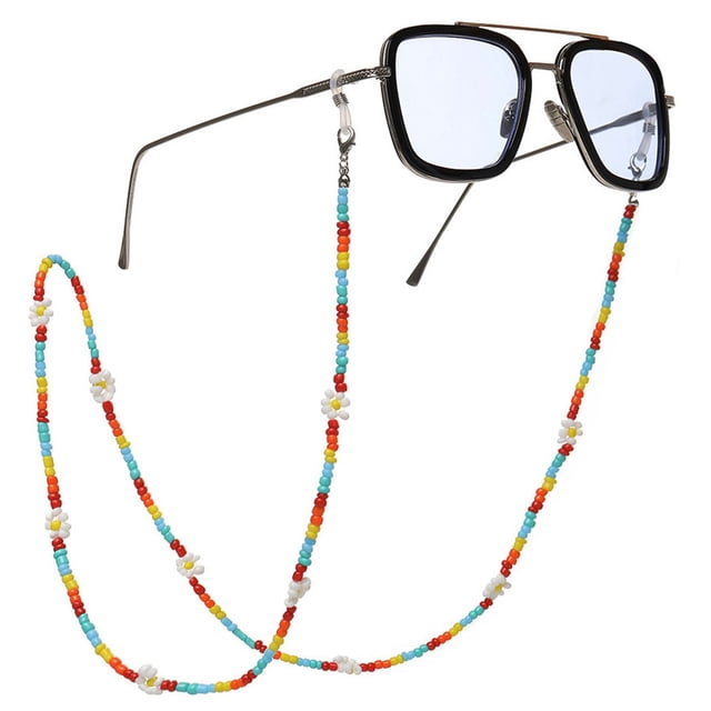 Eyeglass Chain Beaded Trendy Decorative Sunglasses Holder Strap Eyewear Retainer