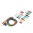 thumbnail image 4 of Kit de Test de Prise Banane, Kits de Test Électroniques Professionnels Lectures Rapides et Précises Bonne Conductivité Prise 4mm PVC avec Boîte en Plastique pour Maisons pour Industrie, 4 of 8