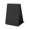 thumbnail image 3 of Abbracc Shoe Charms Organizer Accessories Creative Portable Shoe Charm Display Pages Black, 3 of 7