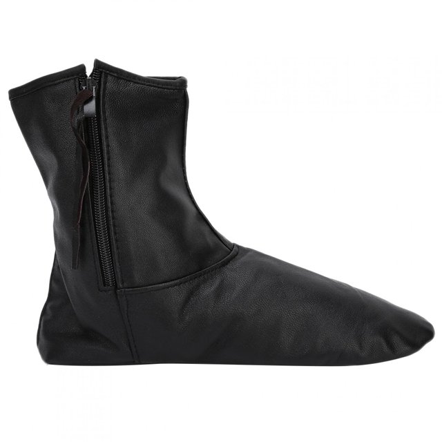 FLAMEEN Zipper Stockings, Combed Cotton Muslim Socks For Keeping Warm