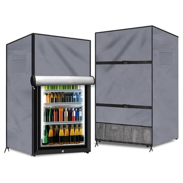 YOPTOP Outdoor Refrigerator Cover Waterproof Upright Mini Upright Freezers Cover