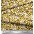 thumbnail image 3 of Soimoi Green Velvet Fabric Leopard & Wild Animal Skin Printed Fabric 1 Yard 58 Inch Wide, 3 of 3