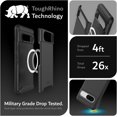 thumbnail image 3 of TUDIA Étui MergeGrip Compatible Magsafe pour Google Pixel 7 2022 - Noir Mat, 3 of 8