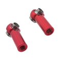 thumbnail image 4 of 2 Pcs Composant de Tige de Attache Joint de Liaison Universel pour Voiture RC Filetage Positif Support de Tête de Boule Accessoire de Remplacement Rouge, 4 of 7