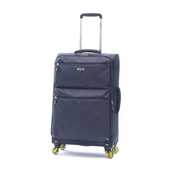 iFLY Soft Sided Luggage EZ Glider, 30" Navy