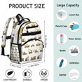 thumbnail image 3 of Cartoon Car Toddler Backpack Adjustable Padded Straps Chest Buckle Water-Resistant Durable School Backpack, 3 of 6
