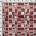 thumbnail image 4 of oneOone Polyester Spandex Maroon Fabric Geometrical Craft Projects Decor Fabric Printed By The Yard 56 Inch Wide, 4 of 4