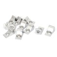 thumbnail image 1 of Unique Bargains Zinc Alloy Suction Cup Support Holder Bracket 10PCS for Glass Wood Panel Shelf, 1 of 2