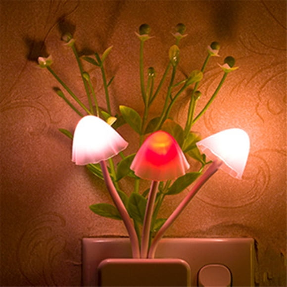 EGNMCR Night Lights Romantic Colorful Sensor LED Night Light Wall Lamp Home Decor Creative Night light