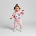 thumbnail image 1 of JuniorKids Miaw Kitty Girls Jogger Set, 1 of 1